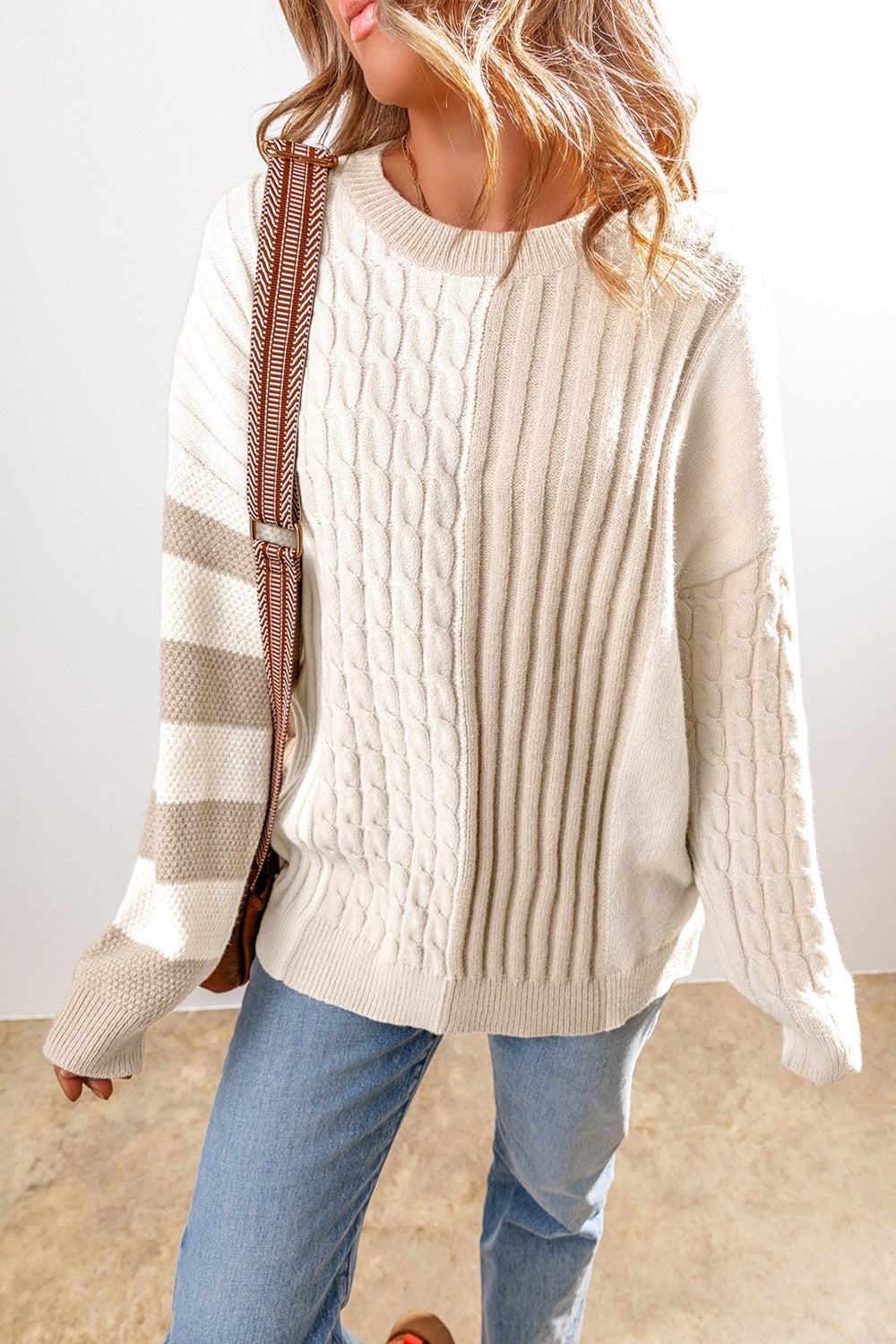 Allison Cable-Knit Sweater