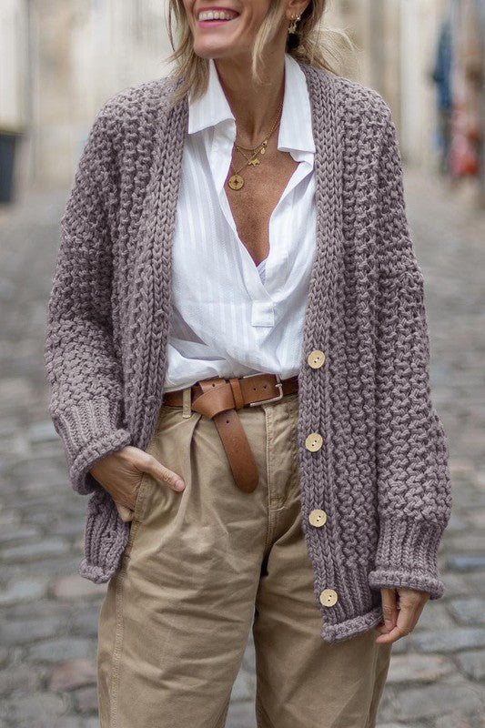 Lorrie Oversize Cardigan