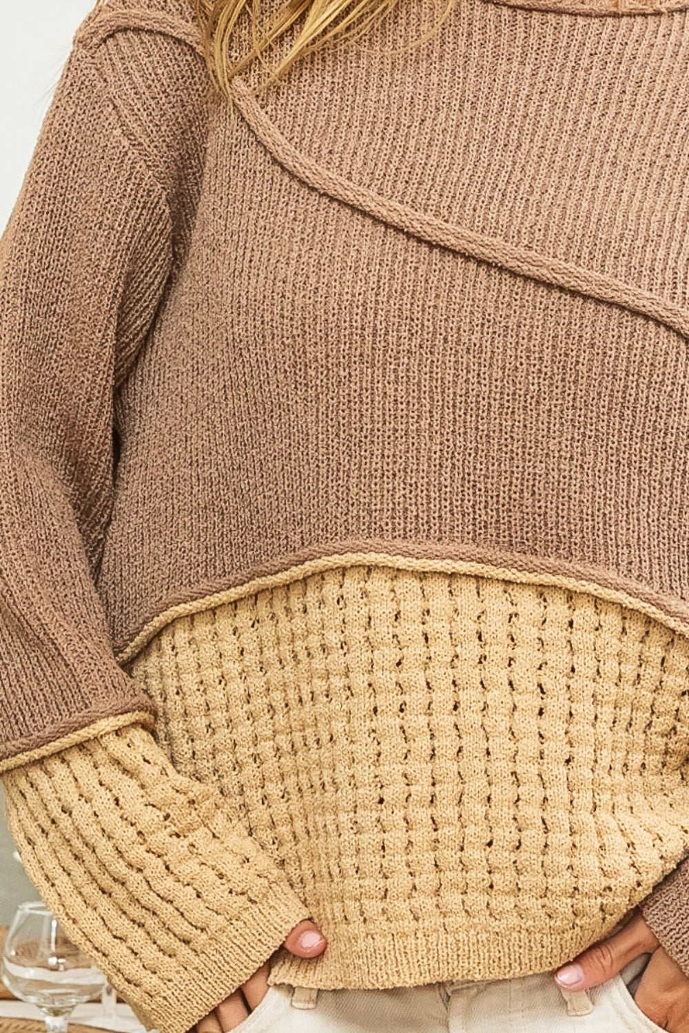 Callie Drop Shoulder Sweater