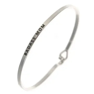 Badass Mom Bangle Bracelet