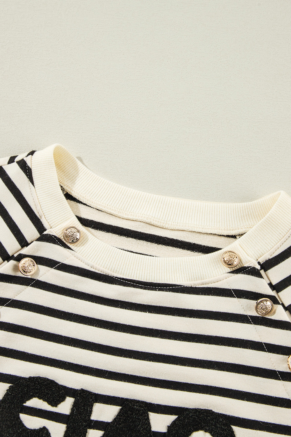 Itallia Stripe Sweatshirt