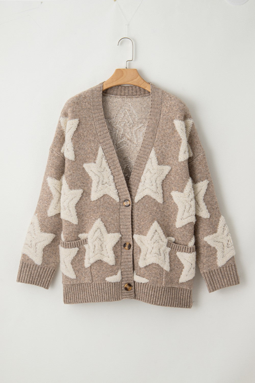 Star Long Sleeve Cardigan