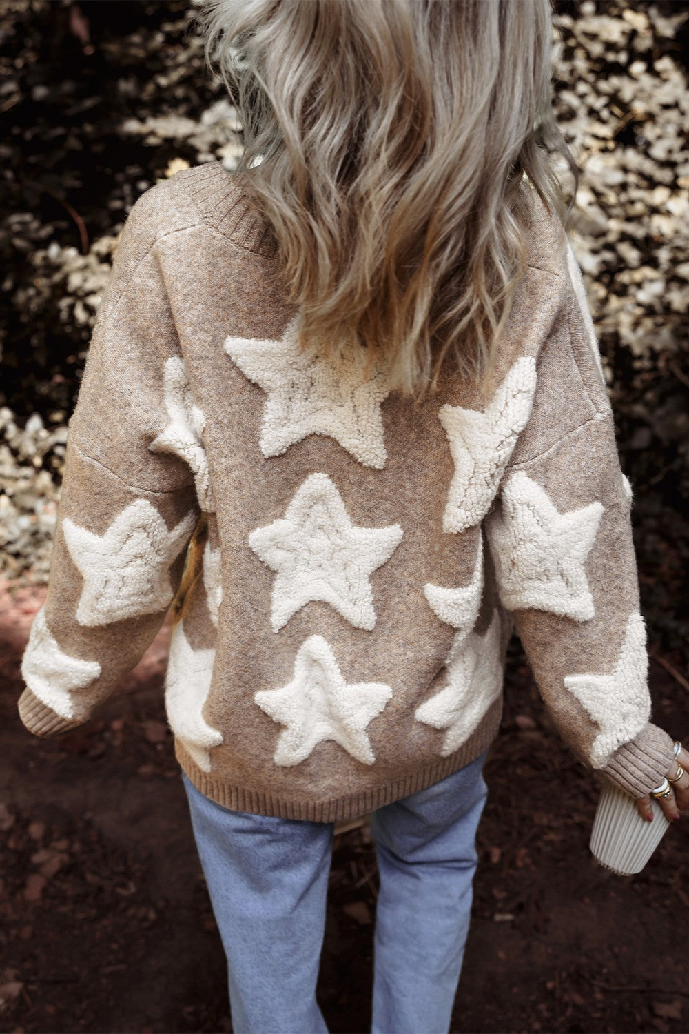 Star Long Sleeve Cardigan