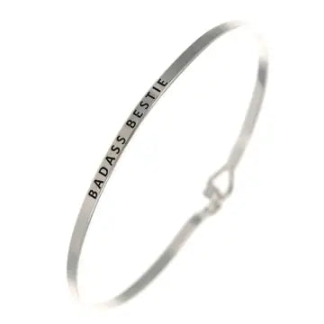 Badass Bestie Bangle Bracelet