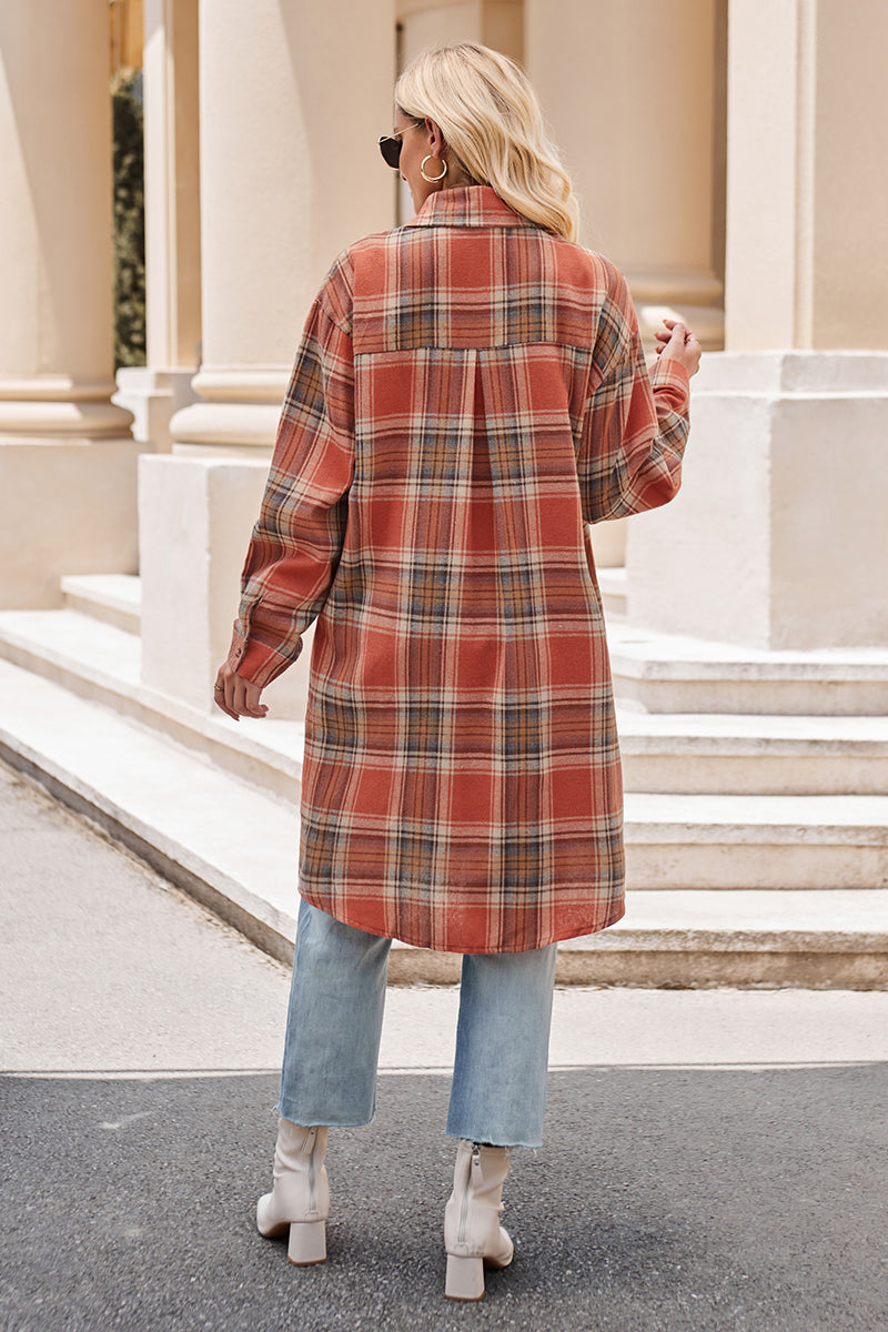 Lynndie Plaid Long Sleeve Shirt