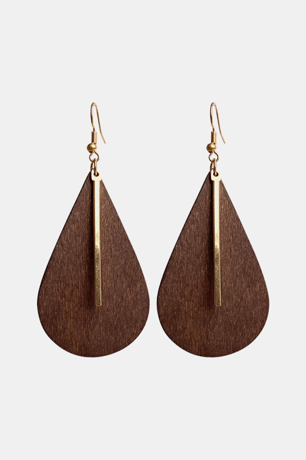 Abigail Geometrical Wooden Earrings