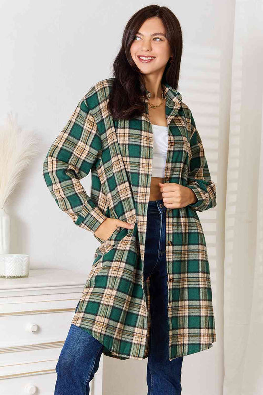 Dorrie Plaid Long Sleeve Shirt