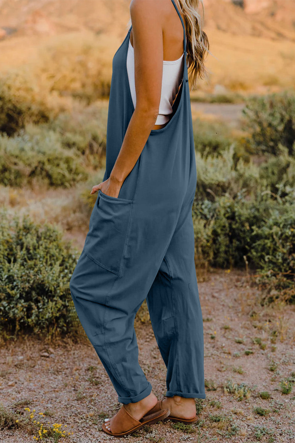 Lizzie Jumpsuit with Pocket