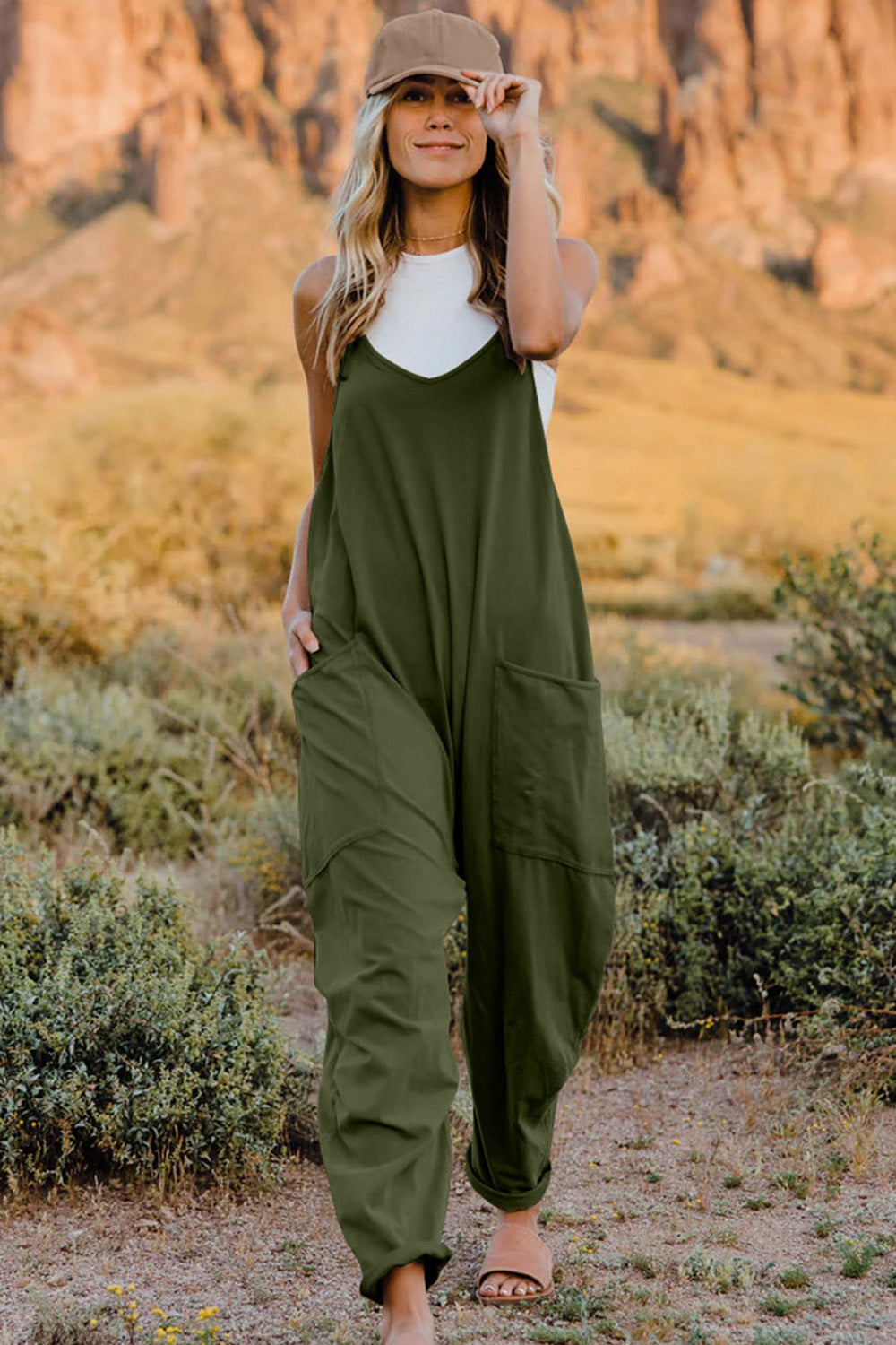 Lizzie Jumpsuit with Pocket