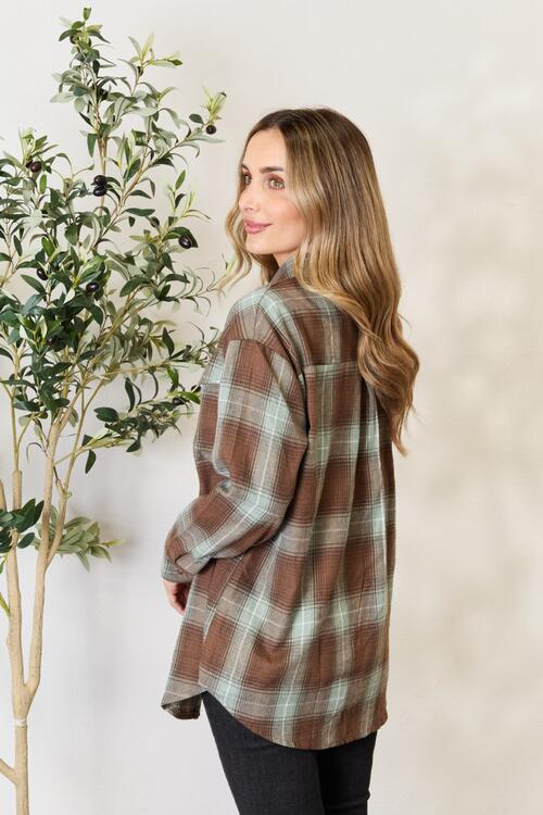 Poppy Plaid Shirt