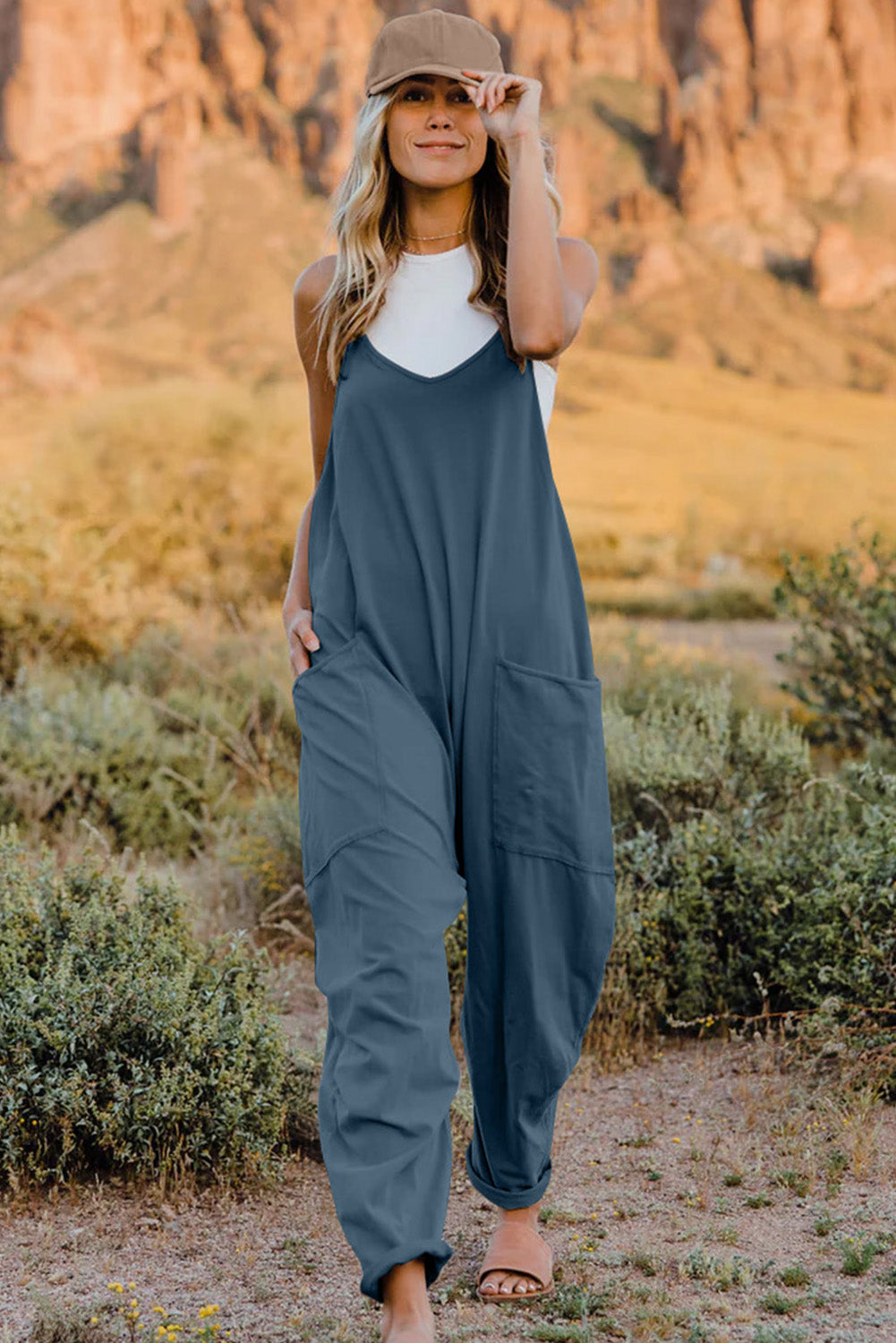 Lizzie Jumpsuit with Pocket