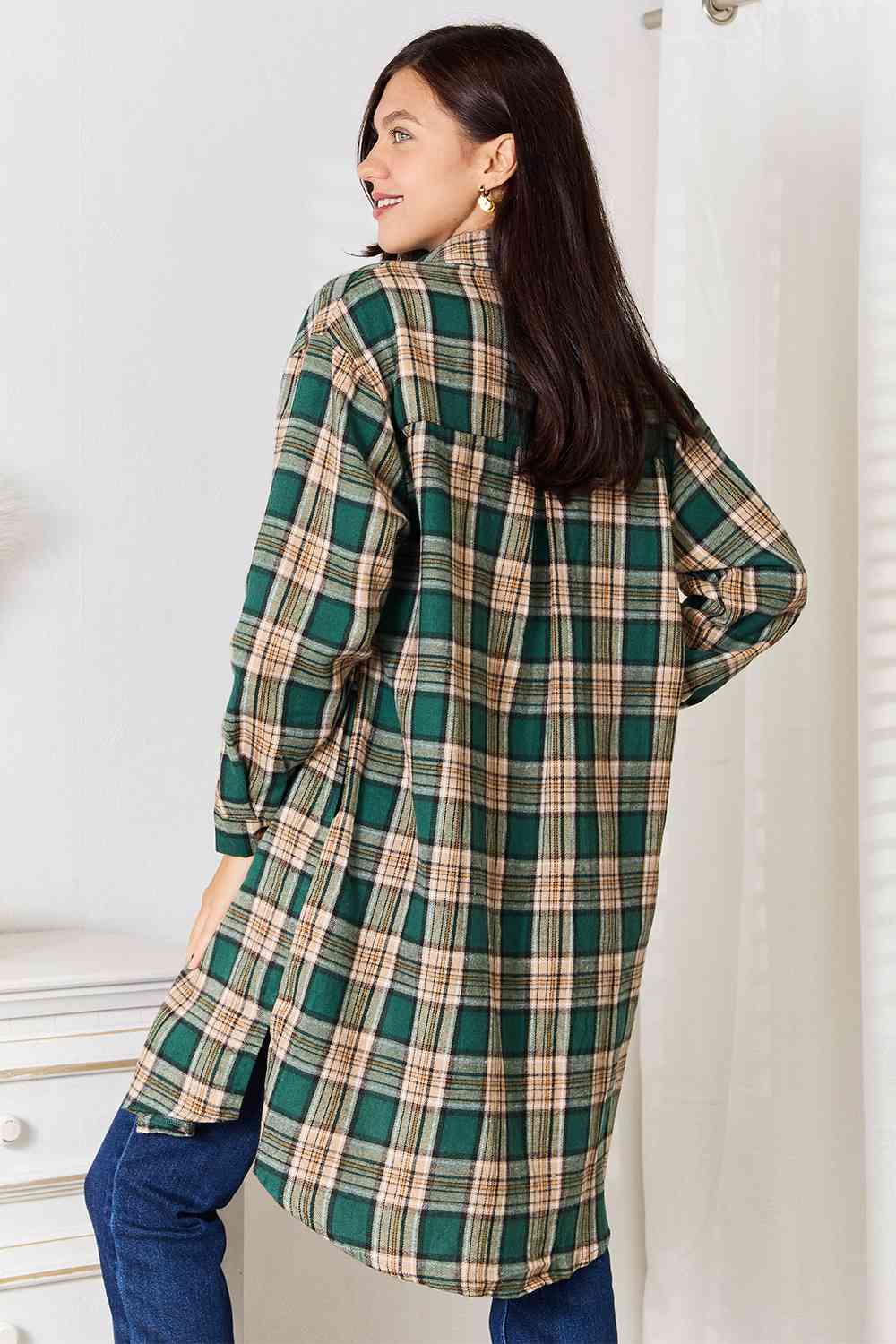 Dorrie Plaid Long Sleeve Shirt